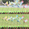 50pcs Beautiful Red Dragonfly Stakes Garden Potted Plant Flower Pot Decor