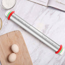 Durable Adjustable Rolling Pin With Dough Mat Dough Roller with 4 Removable FT