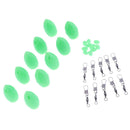 Bombarda Floats Carp Coarse Trout Bass Sea Lure Fishing Tackle Green