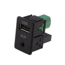 USB 3.5mm AUX Adapter Cable Socket Direct Fitment for VW Passat B6 B7 Touran