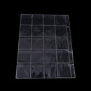 1 Pages 20 Pockets Plastic Coin Holders Storage Collection Money Album Case M&E