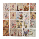 20pcs mix retro Stamp pattern wooden ButtonScrapbooking diy Handmade Crafts ME
