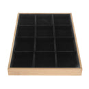 12 Slot Jewellery Watch Box Display Storage Organizer Show Home Use New