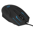 1X(Lightweight Gaming Mouse 3 Buttons Optical Mouse Usb Wired Game Mice For