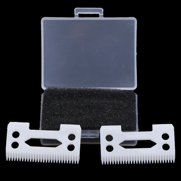 2pcs Ceramic Moving Blade Cordless Clipper T-outliner Detailer Replaceable Bl Kw