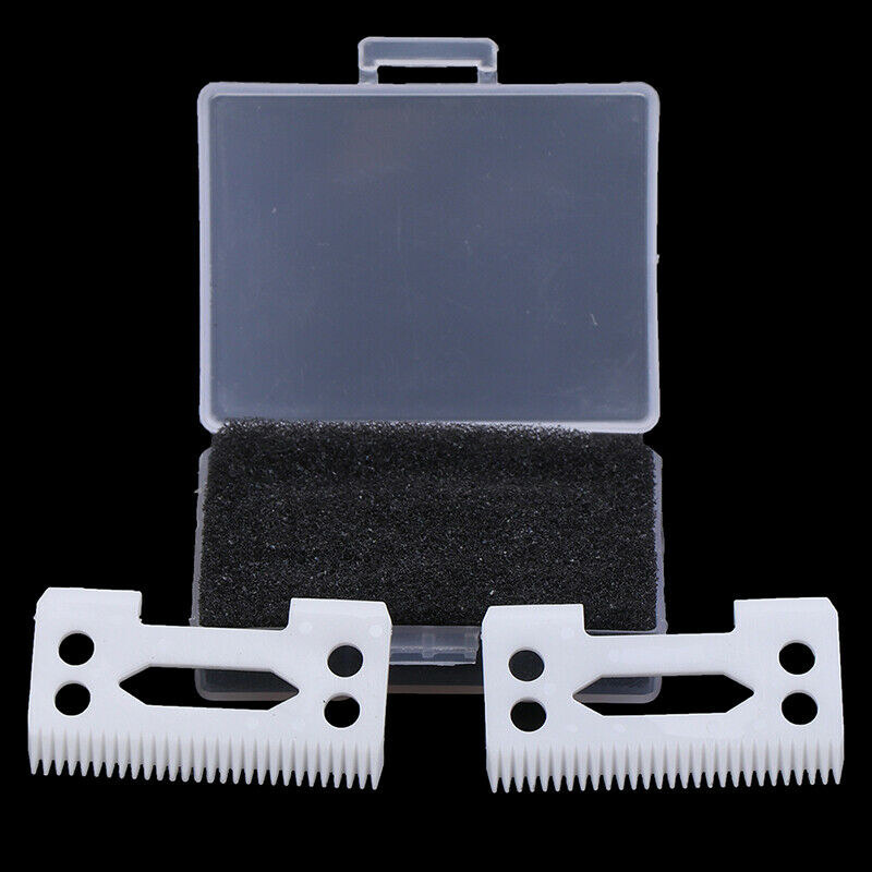 2pcs Ceramic Moving Blade Cordless Clipper T-outliner Detailer Replaceable Bl Kw