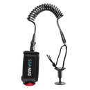 2Pcs Body Board Leash 5ft 5.5mm Coiled Body Board Cord Arm Strap For Surfing