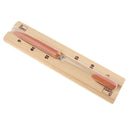 15 Minutes Sauna Room Sand Clock Glass Timer, Wooden Hourglass with Red Sands,