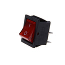 2x/Lot Red 4 Pin Light On/off Boat Button Switch 250V 15A W Nw