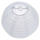 White Chinese/Japanese Paper Lantern/Lamp 8" Diameter K6T1