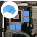 100mmx100mmx0.5mm GPU CPU Heatsink Cooling Thermal Conductive Silicone Pad P2A7