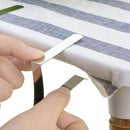 Tablecloth Clips,12 Pack Stainless Steel Table Cloth Holder Table Cover Cla