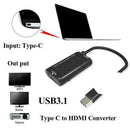 USB-C Type C to HDMI Adapter USB 3.1 Cable For MHL New Tablet Phone Android U1Q5