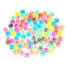 100pcs Universal Plastic Colorful Empty Bobbins Spool for Sewing Machine A