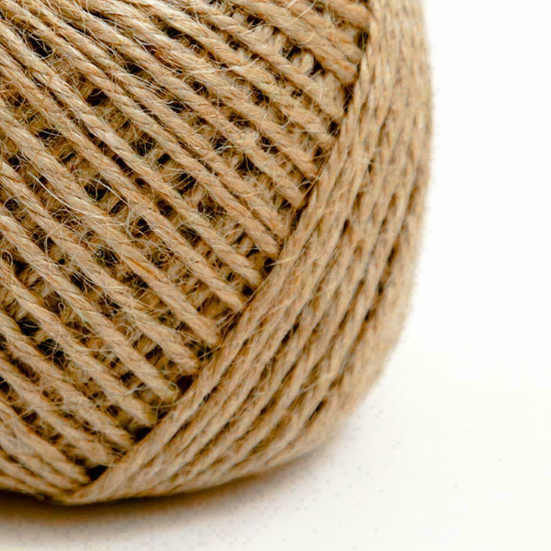 1 Roll 1.4 Metre Jute Twine Cord Dia Hemp Rope Pack DIY T8I8 Packaging Acce G0R3