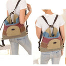 Large-Capacity Travel Lady Messenger Bag Solid Color Portable Handbag Multi F9B5