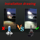 2X 9005 LED Headlight HB3 9145 Kit 60W Fog Light Bulb DRL Driving Lamp Accessory
