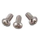100pcs M3x6mm Recessed Crosshead Cross Head Threaded Screw Fasten Bolt G4T6