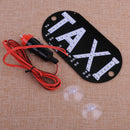 Car 12V 45 LED Cab Taxi Roof Sign Red Light Windshield Windscreen Lamp 1.5M Cord