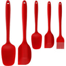 Silicone Spatula Set, 5 Piece Non-Stick Heat Resistant Silica gel Spatula S S7Q5