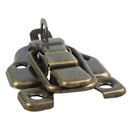 Cabinet Boxes Duckbilled Metal Toggle Latch Catch Hasp Bronze Tone