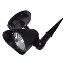 2x 3LED Solar Power Garden Lamp Spot Light Outdoor Lawn Landscape Path Spotlight