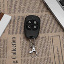 433MHz Waterproof 4 Key Wireless Remote Control Receiver Garage Door Alarm A