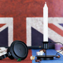 Metal Retro Candelabra Taper Candle Holder Candlestick Stand Candlelight Di D1M2