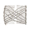 2 Pcs Double Hair Comb With Elastic Bead Chains For Women