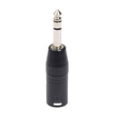 3 Pin XLR Male To 6.35mm Male Stereo  Adapter Microphone Leader