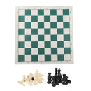 Folding Chess Set, 45x9cm Portable Travelling Chess Game Board Set, Chess Pieces