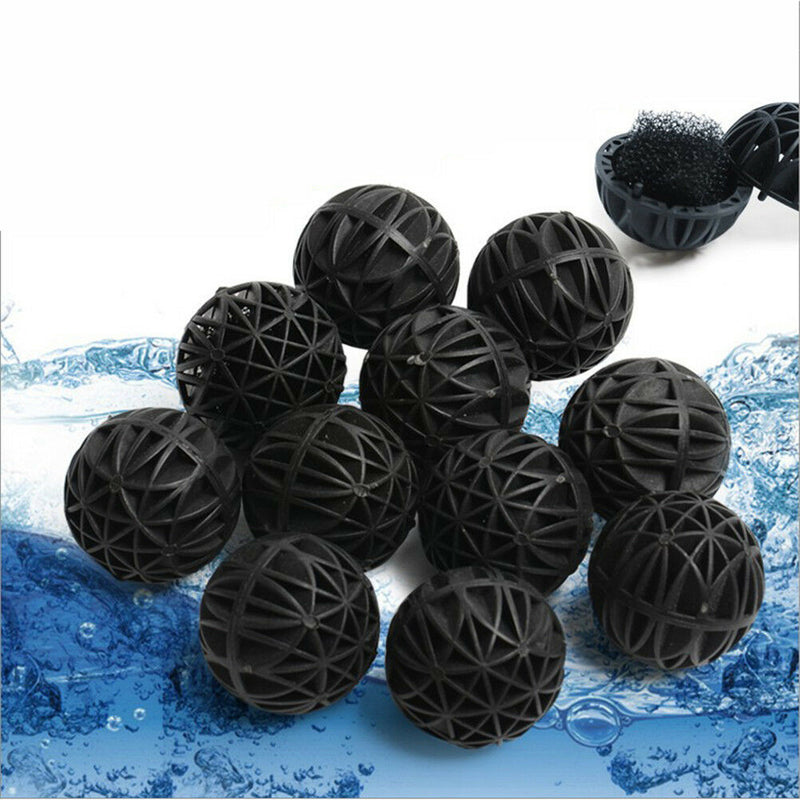 10x 16mm Biological Bio Balls Aquarium Fish Tank Wet/Dry Canister Filter MediaME