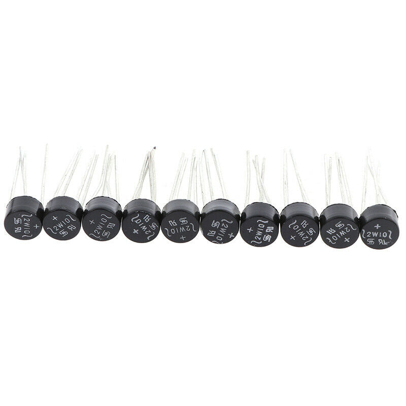 10PCS 2W10 2A Bridge Diode Rectifier Ew