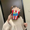 Popcorn Shaped Women Shoulder Bags Personality Design Chain Crossbody Bag