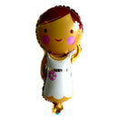 2pcs Bride and Groom Dress Aluminum Foil Balloon Wedding Party Decoration HK