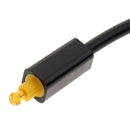 1 in 2 Out Toslink Digital Optical Audio Y-Splitter Connector Fiber Optic
