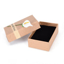 Retro Kraft Paper Jewelry Box Ring Necklace Earrings Jewelry Gift Box Elegant!j