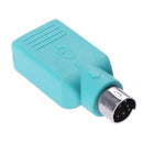 Male for PS2 to USB Female Adapter Converter Keyboard Mouse Mice Connector