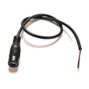 5X DC Connector Cable Power Adapter Plug Female 2.1x5.5mm for CCTV Camera Pip TE