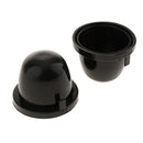 2 Pack Retrofit Rubber Housing Seal Cap for Headlight Install Kit , Headlight
