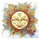 5D DIY Special Shaped Diamond Painting Sun Cross Stitch Mosaic Craft Kits