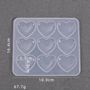 Silicone Heart Shape Mold DIY Crafting Tools Baking Moulds for Beginners