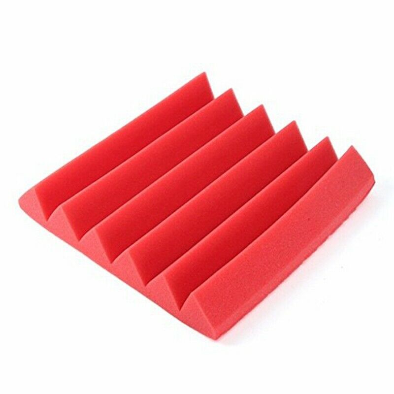30X30X5Cm Soundproof Sponge,Six Slots Acoustic Foam Panel Stop Absorption S