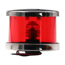 Boat 12V Red Navigation Light Port Durable Stainless Steel Ultra Bright Lamp