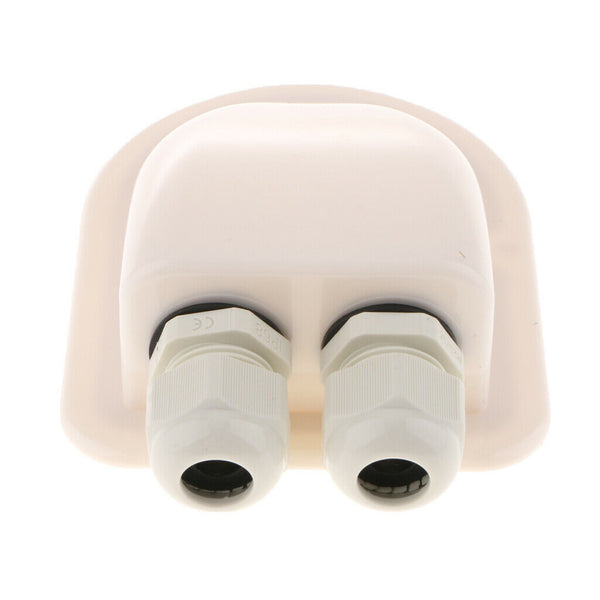4pc ECO-WORTHY Roof Cable Entry Gland /Solar Panel Double Cable Gland Box