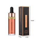 Naqier Highlighter Liquid Foundation Illuminating Face Shimmer Long-Lasting