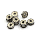 10x F625ZZ Steel Shielded Flanged Ball Precise Flange Bearing 5x16x5mm M&O