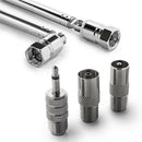 74cm Telescopic Antenna Replacement F Connector DAB FM Radio FM AM Car Audio