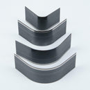 10Pcs/Box Round Corner Cutter Edge Trimmers Mold Wallet Belt End Metal Punch
