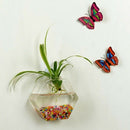 Hanging Glass Vase Flower Planter Pot Terrarium Container Home Garden Decor X1F3
